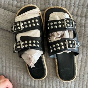 Saint Laurent Studded Sandal